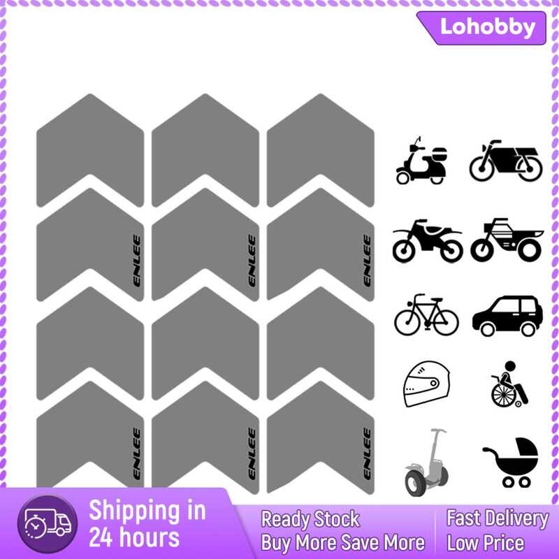 Tt Lohobby Bicycle Wheel Rim Reflective Stickers, Safety Warning ...