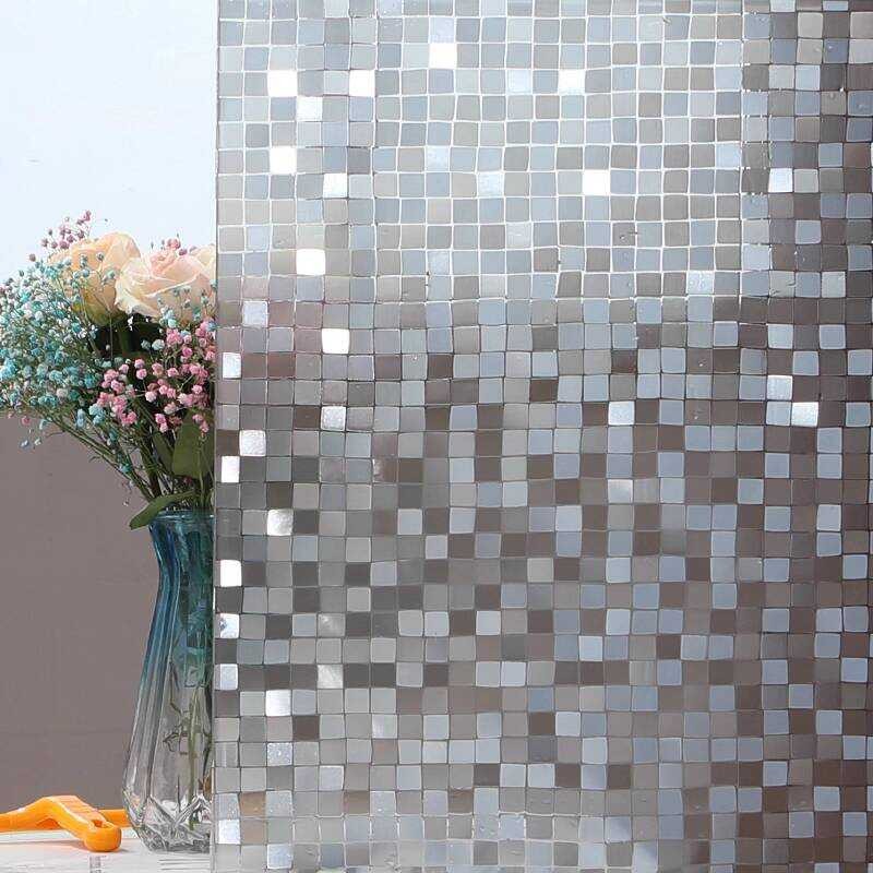 Anti-Peeping Adhesive-Free Frosted Glass Sticker Translucent Opaque ...
