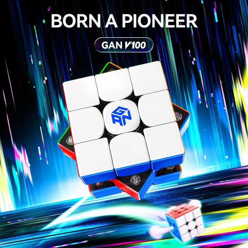 BH Gan V100 Magv 3X3 Magic Cube Professional Puzz Toys Speed Cube ...