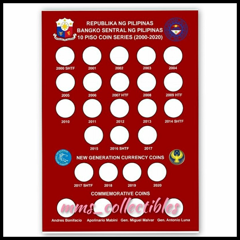 10 PISO COIN SERIES - LAYOUT ONLY | Shopee Philippines