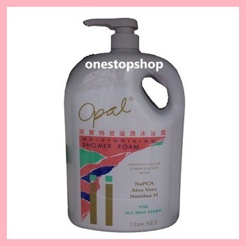 Opal Moisturizing Shower Foam Crystal Clear Formukation with NaPCA 2L ...