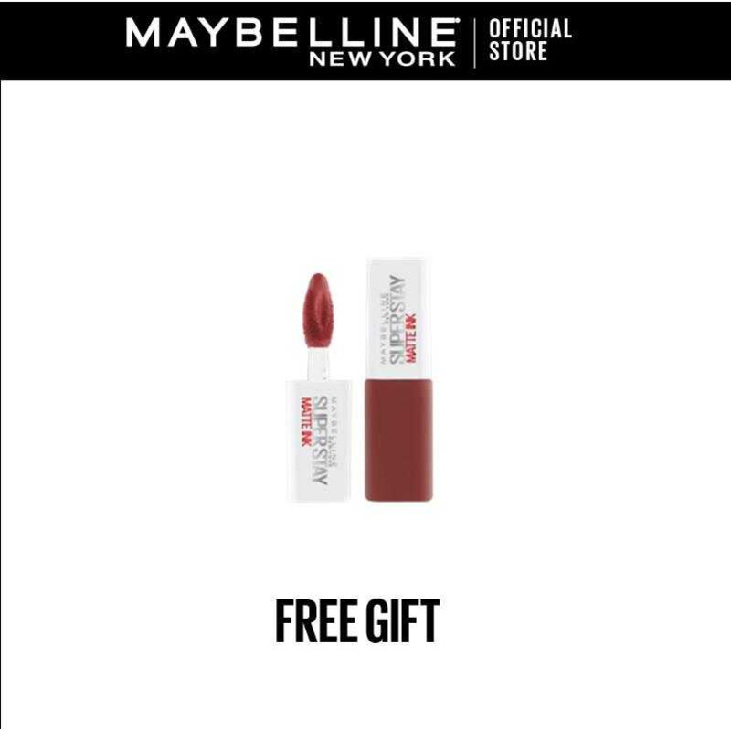 [Free Gift] Maybelline Mini Superstay Matte Ink Liquid Lipstick 413 ...