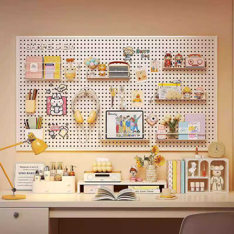 Perforated Storage Wall-mounted Stainless Steel Punch Metal Magnetic ...