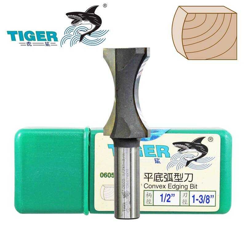 Tiger Shark Blade Flat Bottom Curved 0605 Woodworking Router Table Edge ...