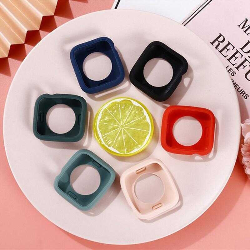 9Ce Soft Silicone Case 38/40/41/42/44/45Mm Watch Case For Smart Watch ...