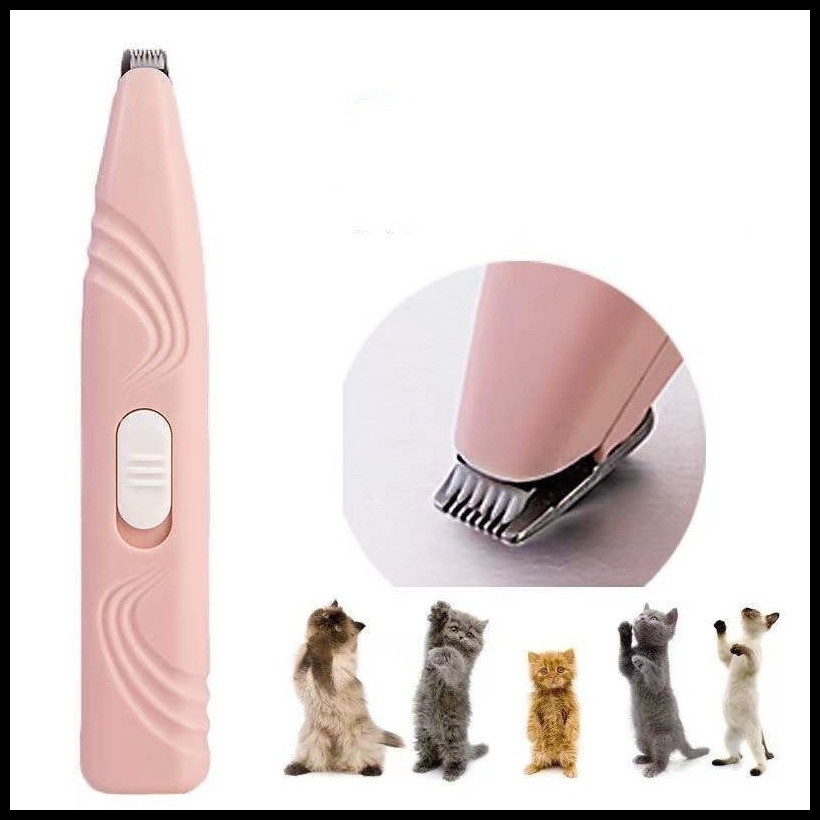 FLY Dog Cat Foot Hair Trimmer Pet Claw Nail Grooming Scissors Electric ...