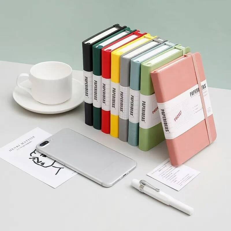 Dots A6 Pocket Notebook with Number Pages Compact Portable Mini Bullet ...