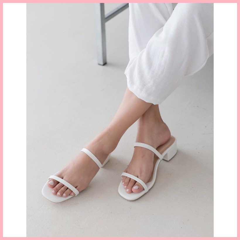 Freya Sandals (1 inch Heels) | Shopee Philippines