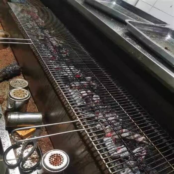 304 Stainless Steel BBQ Vegetable Rack Cooling Grid Mesh Rack Baking ...