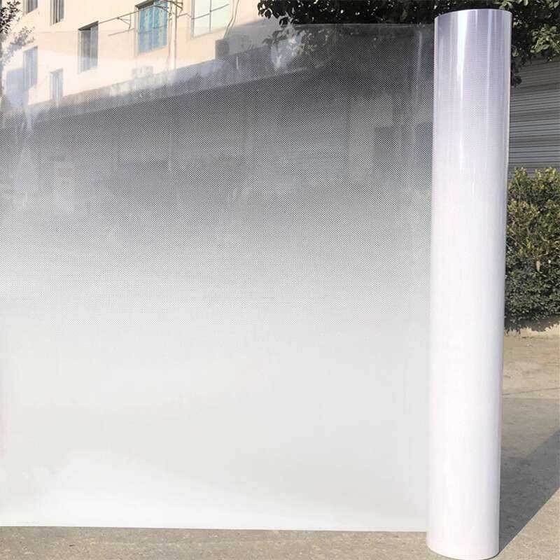 Dot Gradient One-Way Two-Way Office Partition Frosted D Glass Film Semi ...