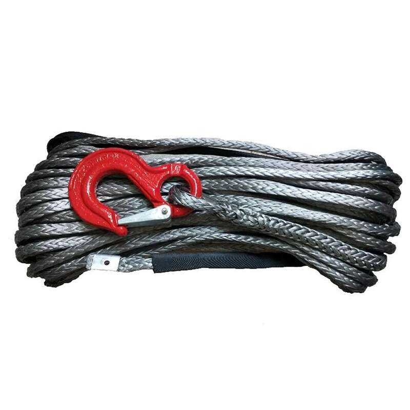 Synthetic Winch Rope With Hook