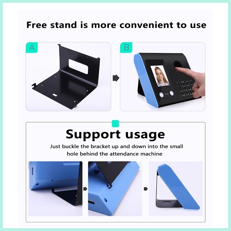 Face Recognition Attendance Biometric Fingerprint Scanner Absence ...