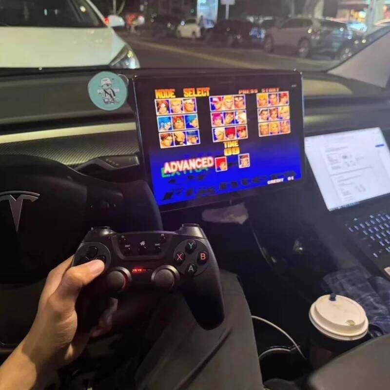 4B 2025 2 NEW Wireless USB Game Controller For Tesla Model Y/3/X/S ...