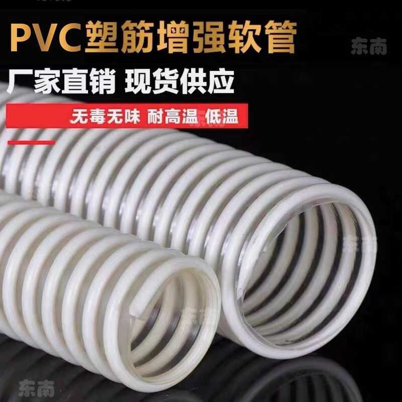 PVC Reinforced Transparent Water Material Conveying Ventilation Dust ...