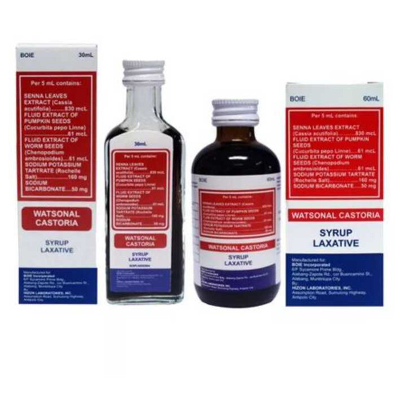 Watsonal Castoria Laxative Syrup 3E8 | Shopee Philippines