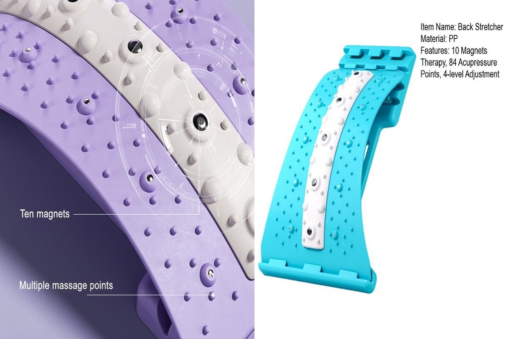 [AM] Lumbar Spine Stretcher Spinal Decompression Tool 4-level ...