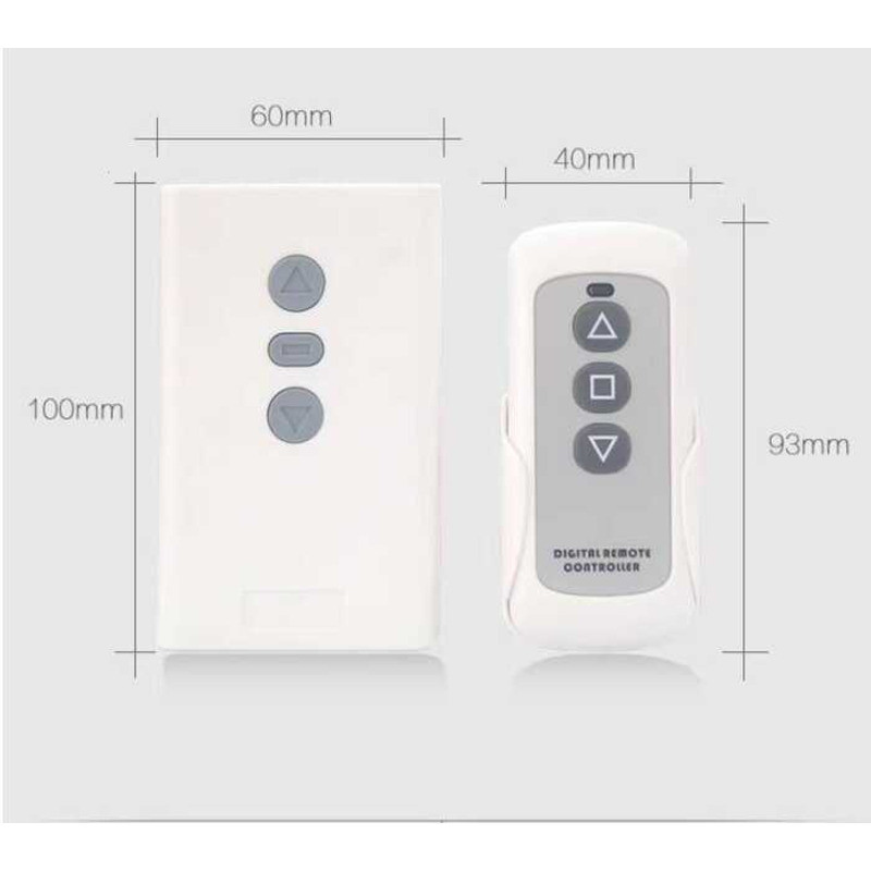 Electric Screen Receiver Remote Handle Universal Hand Control Device ...