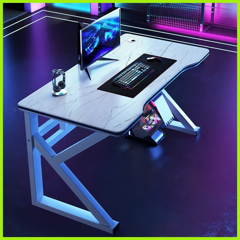 140*60*75CM Computer Table Bedroom Office Desk Home Student Study Table ...