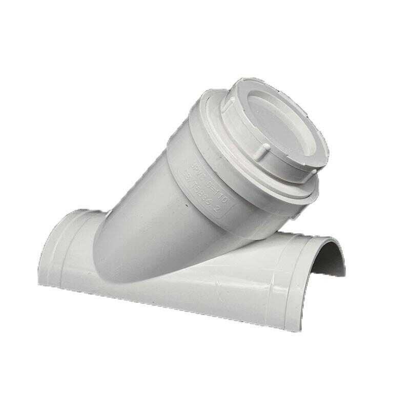 110 PVC Open End Inverted Tee with Inspection Port, Pipe Cleaning Port ...