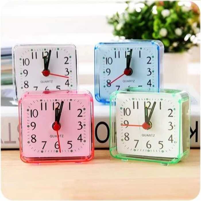GG The New Mini Square Alarm Clock Has Good Quality 5A0 2d | Shopee ...