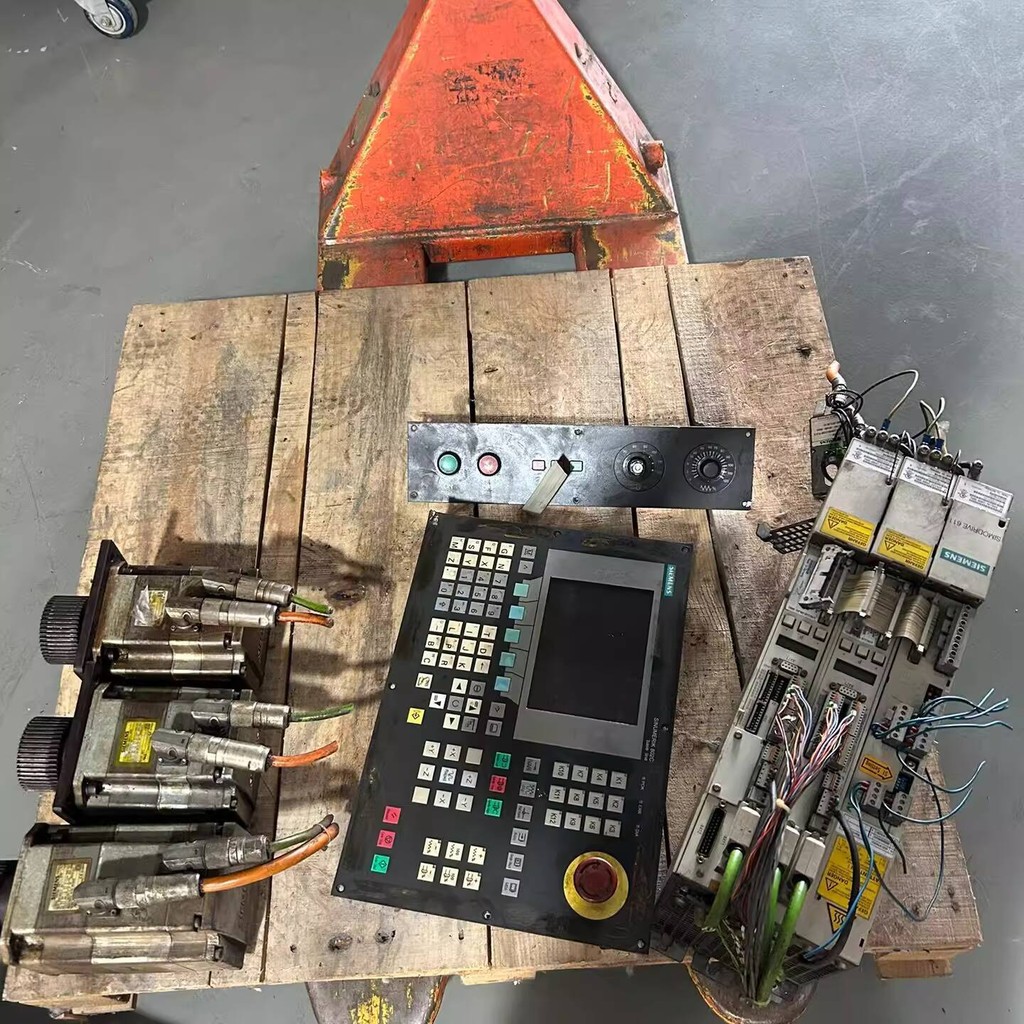 Disassembled Siemens Drive Servo Motor LCD Screen Control Panel Set ...