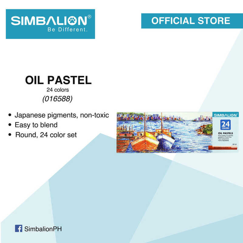 SIMBALION Oil Pastel Sets 24 Colors | Op24 C98 | Shopee Philippines