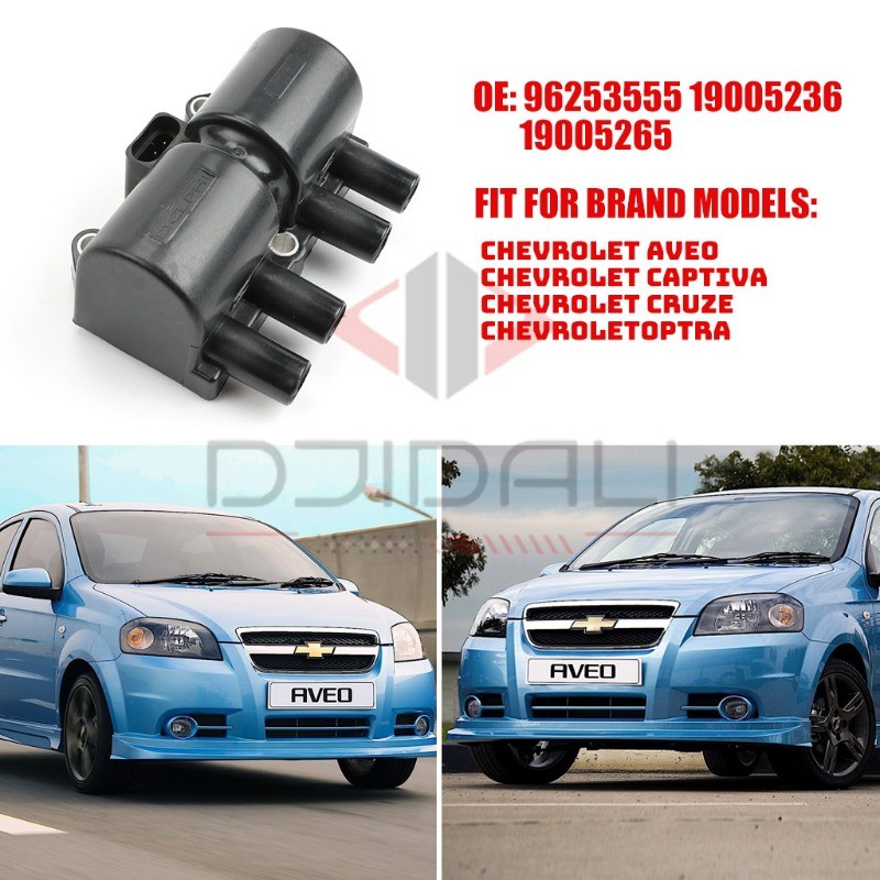 Ignition Coil 96253555 for Chevrolet Aveo CAPTIVA CRUZE OPTRA 19005236 ...