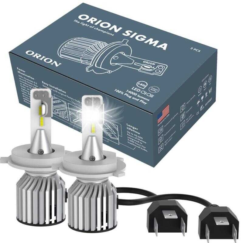Orion Sigma LED Headlights, Fog Lights (14,000 Lumens) - 18 Months ...