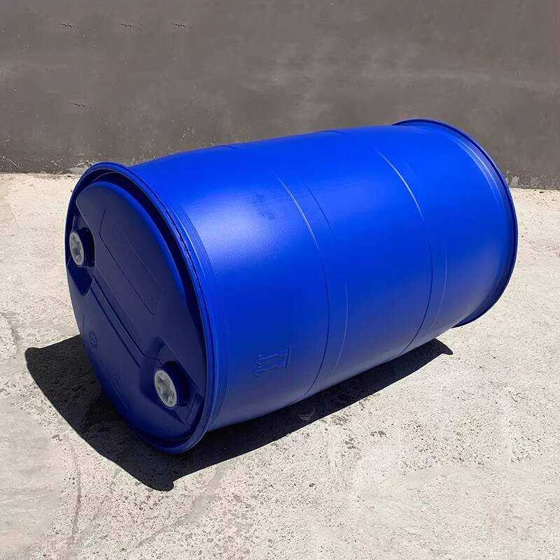 Water Plastic Round Packaging Blue Double Ring Closed Chemical Bucket ...