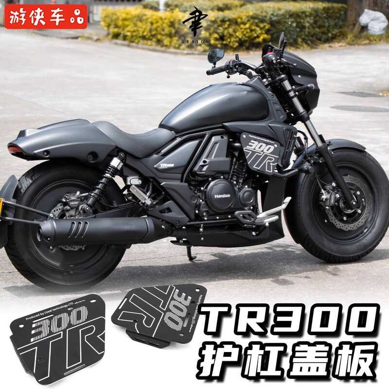 Haojue TR300 Modified Bumper Decorative Cover Guard Side Cover Aluminum ...