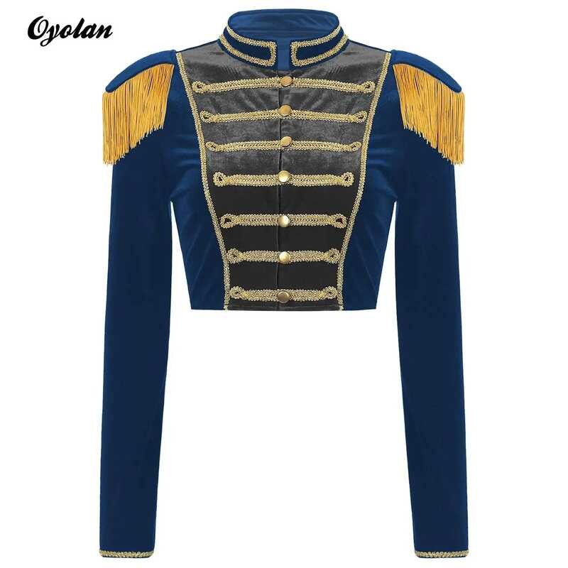X Womens Circus Ringmaster Cosplay Costume Jacket Showman Ringleader ...