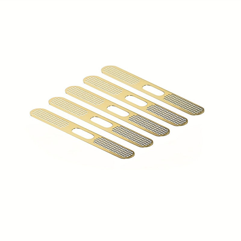 5Pcs Metal Dustproof Net Sticker For iPhone 16 Pro 15 14 13 12 Series ...