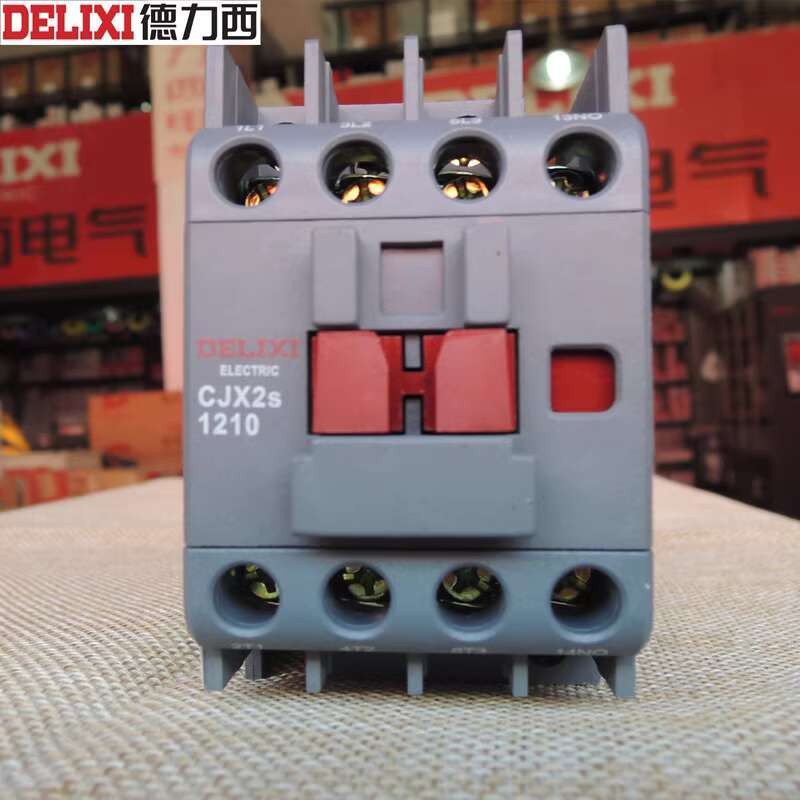 Delixi AC Contactor CJX2S-1210/1201 12A 220V 380V 36V Contactor ...