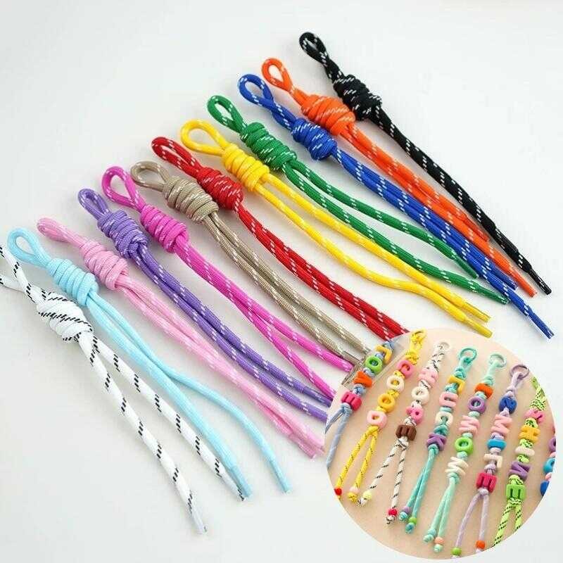 Manilago Color Braided Lanyard Keychain Knot Nylon Rope For Car ...