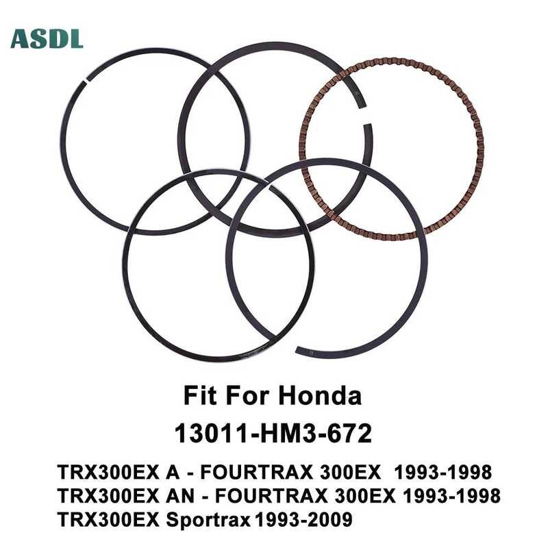 Labwork Piston Rings For Honda Fourtrax 300 & TRX300EX – Standard Bore 74mm