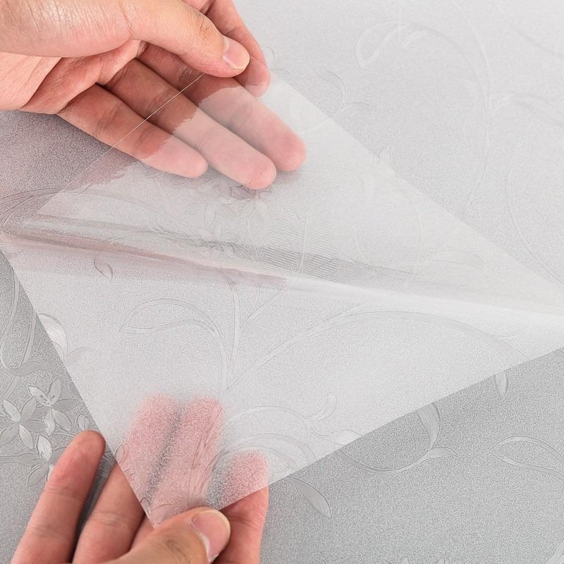 Removable Window Glass Sticker Frosted Static Cling Privacy Sticker UV ...