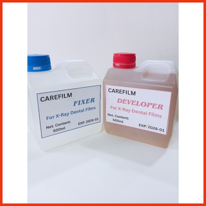 Carefilm Fixer and Developer for X-ray Dental Films 500ml (sold per set ...