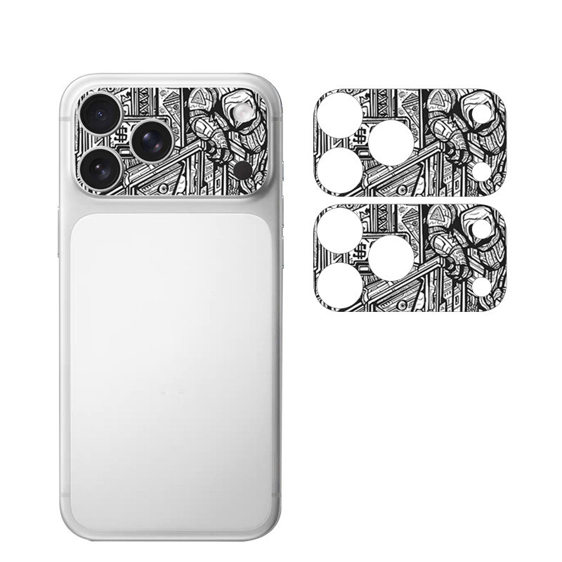 Colorful Skin Compatible for iPhone 17 Pro Max 17Pro Camera Lens ...