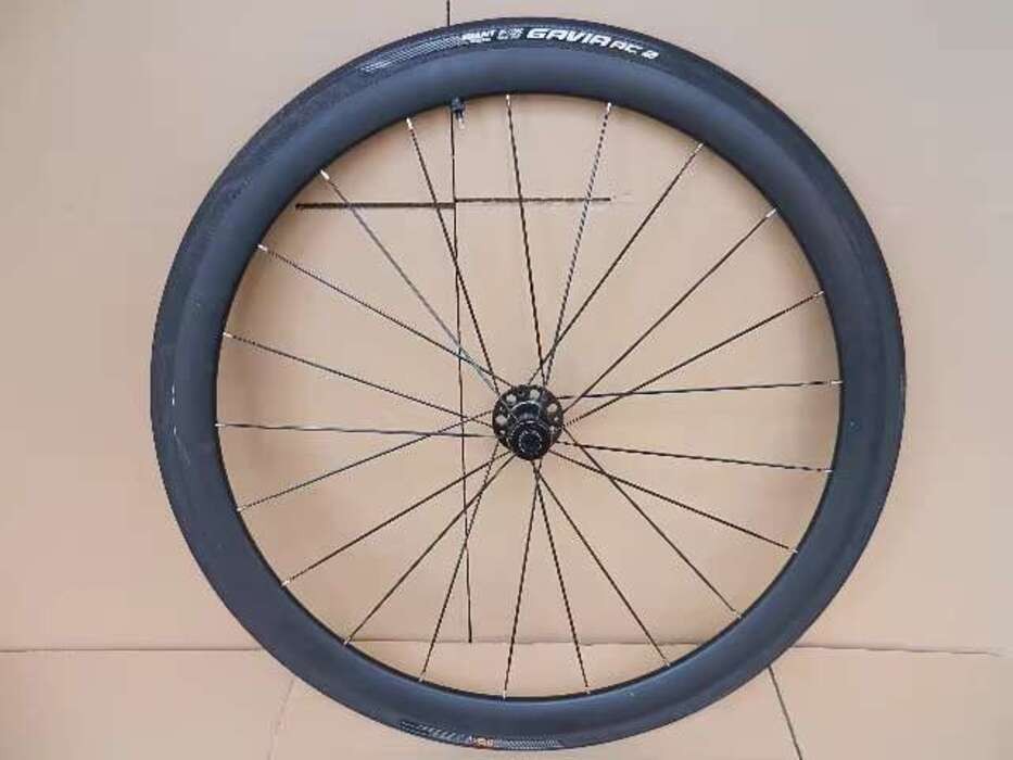 ☑♥ DEFY Disc Brake Road Bike Rim Front Wheel Set 12mm Thru Axle Direct ...