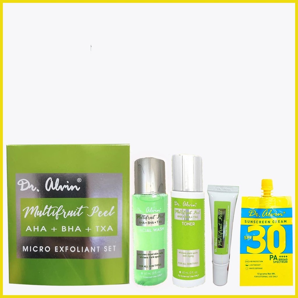 Dr. Alvin Multifruit Peel Set | Shopee Philippines