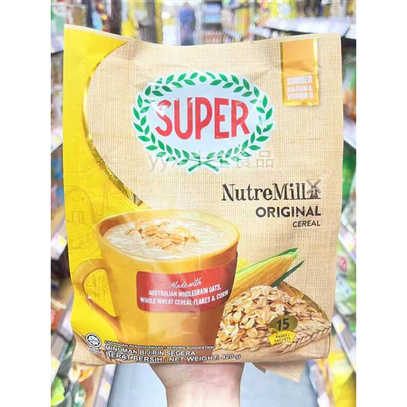 Malaysia Super/3-in-1 Compound Original Flavor Cereal 420g COD Instant ...