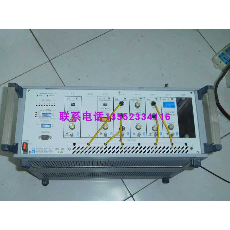 German WG OMS-200 Test System OLS-100 Light Source OLA-120 Optical ...