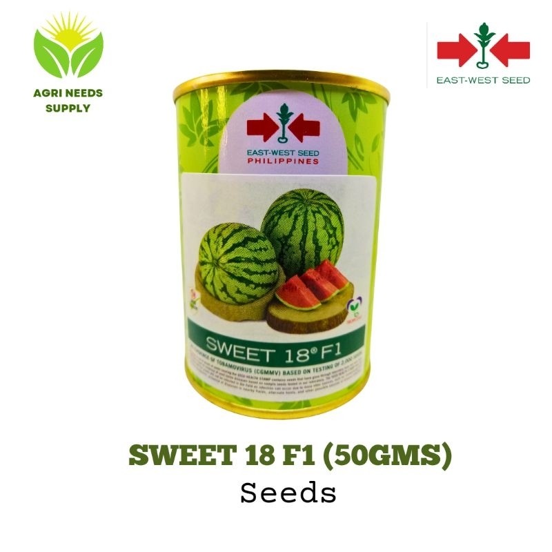 Sweet 18 F1 Pakwan Watermelon F1 50grms East West | Shopee Philippines