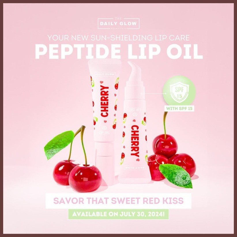THE DAILY GLOW | Lip Oil Watermelon Glow for PLUMPED and PINKISH cheeks ...