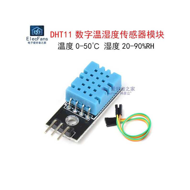 DHT11 Digital and Sensor Module Temperature 0-50℃ Humidity 20-90%RH ...
