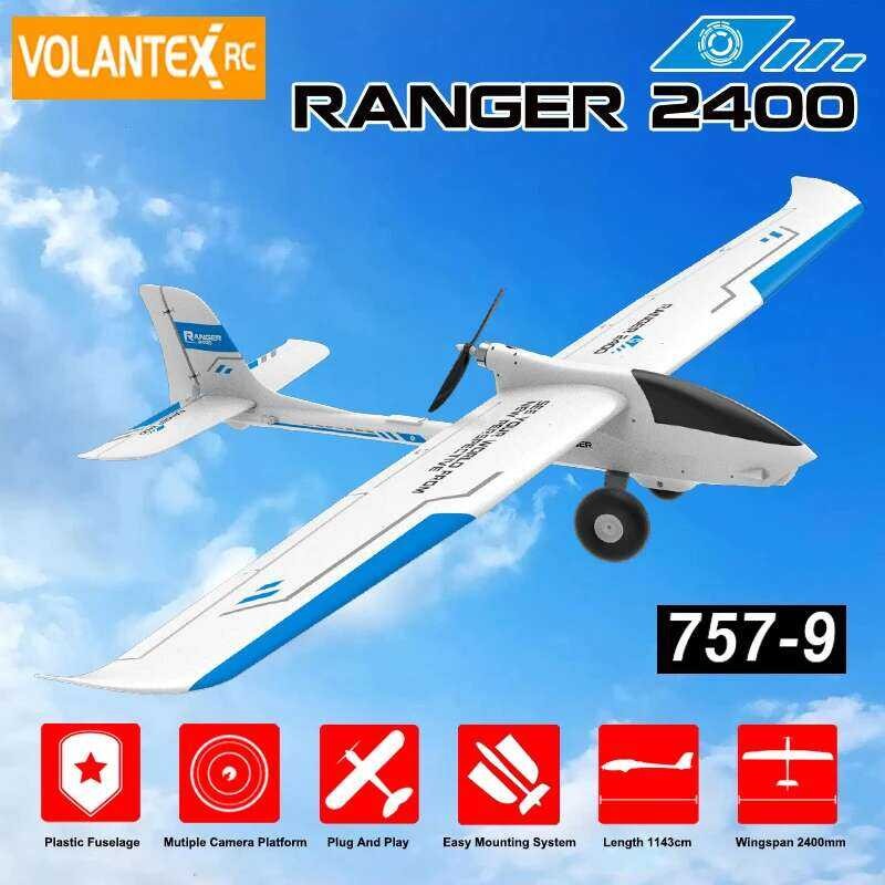W Volantex Ranger 2400 V757-9 75709 2400Mm Wingspan 5 Channel EPO FPV ...