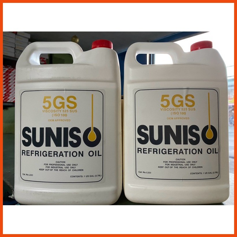 Suniso Refrigerant Oil 5GS (1Gal) | Shopee Philippines