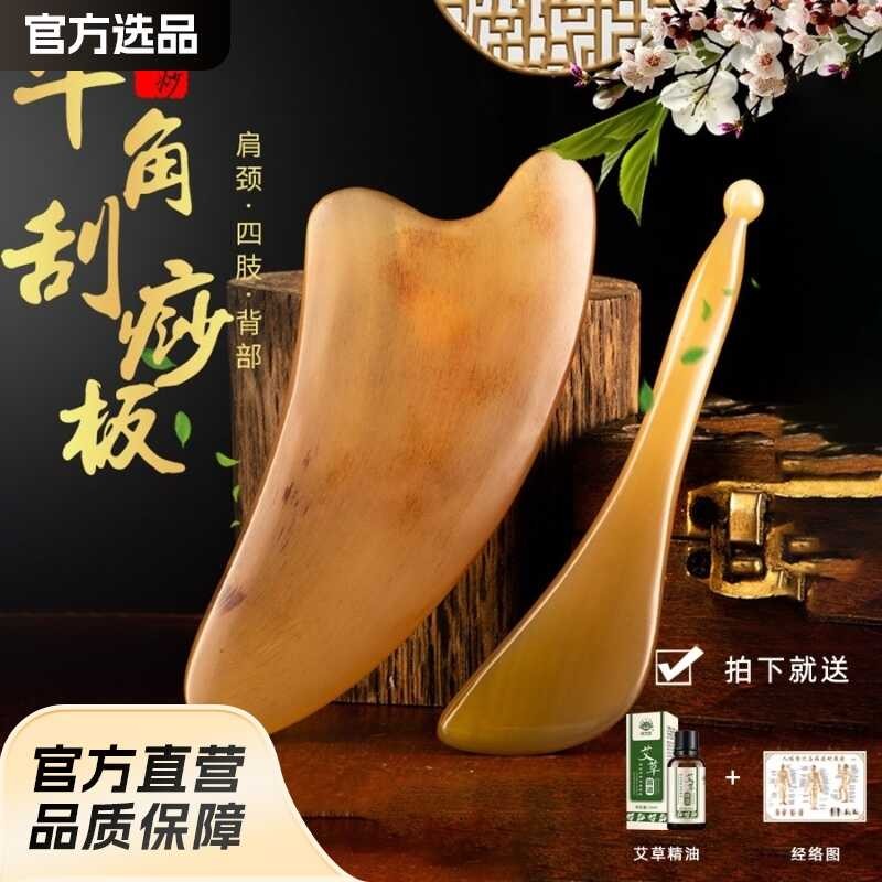 Horn Scraping Board Tendon Stick Set Whole Body Universal Dolphin ...