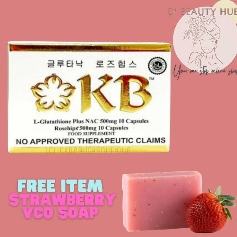 kb glutathione soap Glutanac And Rosehips 500Mg 10 Capsules Trial Pack GET FREE VCO STRAWBERRY Noninvasive monitoring of hepatic Fruits & Berries Pack Size:10 Pack