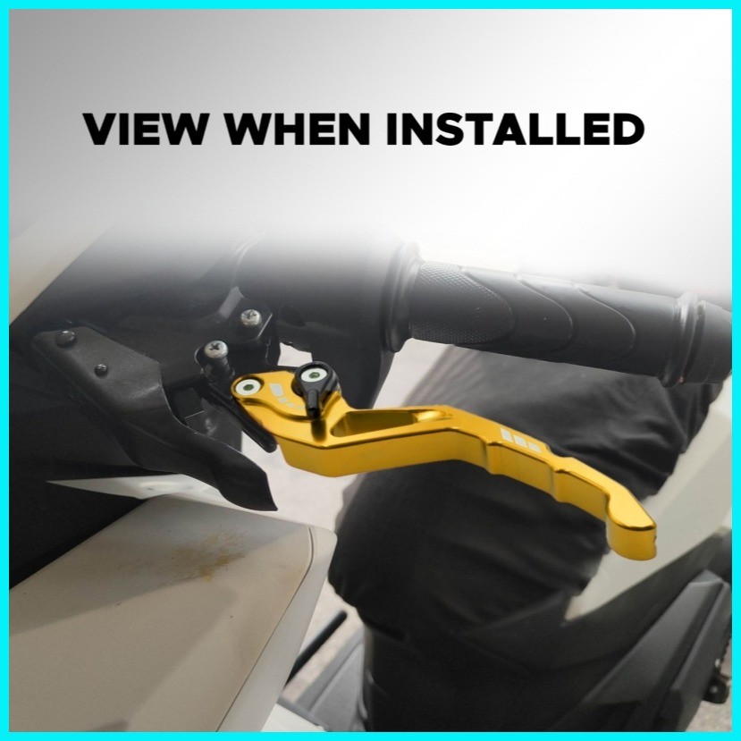 CLICK V2 / CLICK V3 COMBI CNC ALLOY BRAKE LEVER SET FOR HONDA CLICK V2 ...